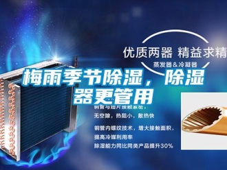 行业新闻梅雨季节除湿，除湿器更管用