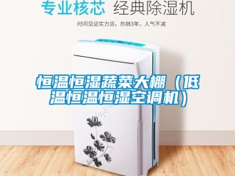 知识百科恒温恒湿蔬菜大棚（低温恒温恒湿空调机）