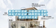 家庭用除湿机,工业用除湿机,转轮式除湿机,通用型除湿机,管道型除湿机