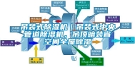 吊装式除湿机｜吊装式中央管道除湿机，吊顶暗装省空间全屋除湿