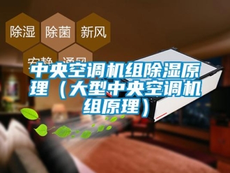 行业新闻中央空调机组除湿原理（大型中央空调机组原理）