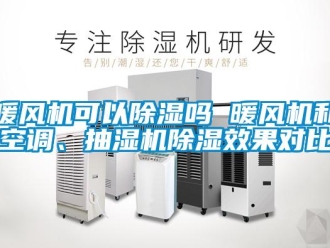 行业新闻暖风机可以除湿吗 暖风机和空调、抽湿机除湿效果对比