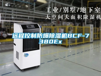 企业新闻远程控制防爆除湿机BCF-7380Ex