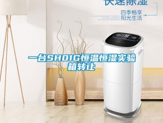 知识百科一台SH01G恒温恒湿实验箱转让