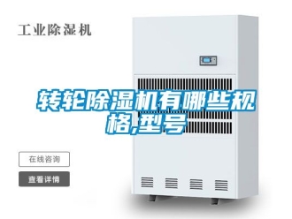 常见问题转轮除湿机有哪些规格,型号