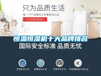 知识百科恒温恒湿机十大品牌排名