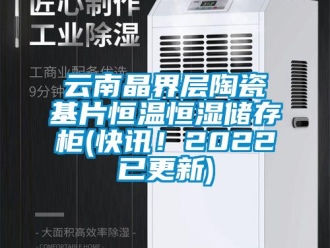 知识百科云南晶界层陶瓷基片恒温恒湿储存柜(快讯！2022已更新)