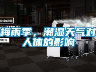 行业新闻梅雨季，潮湿天气对人体的影响