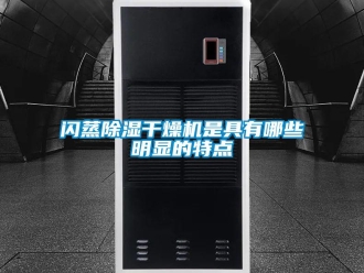 知识百科闪蒸除湿干燥机是具有哪些明显的特点