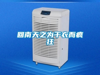 行业新闻回南天之为干衣而疯狂