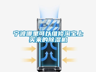 行业新闻宁波哪里可以维修淘宝上买来的除湿机