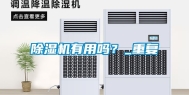 除湿机有用吗？_重复