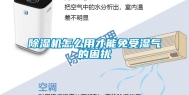 除湿机怎么用才能免受湿气的困扰