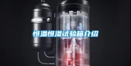 恒温恒湿试验箱介绍