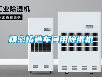 企业新闻精密铸造车间用除湿机