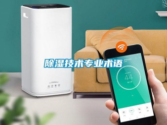 企业新闻除湿技术专业术语
