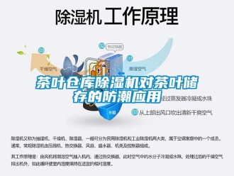 企业新闻茶叶仓库除湿机对茶叶储存的防潮应用