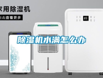 行业新闻除湿机水满怎么办