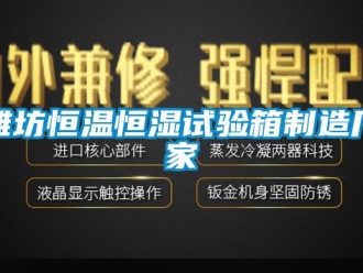 知识百科潍坊恒温恒湿试验箱制造厂家