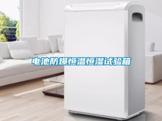 知识百科电池防爆恒温恒湿试验箱