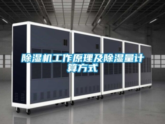 行业新闻除湿机工作原理及除湿量计算方式