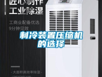 知识百科制冷装置压缩机的选择