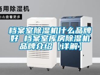 企业新闻档案室除湿机什么品牌好 档案室库房除湿机品牌介绍【详解】