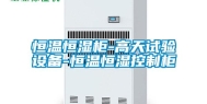 恒温恒湿柜-高天试验设备-恒温恒湿控制柜