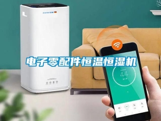 知识百科电子零配件恒温恒湿机