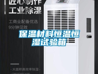 常见问题保温材料恒温恒湿试验箱