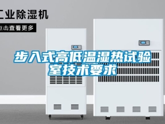 常见问题步入式高低温湿热试验室技术要求