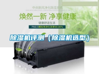行业新闻除湿机评测（除湿机选型）