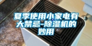 夏季使用小家电有大禁忌-除湿机的妙用