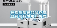 恒温冷库适合储存哪些蔬菜和水果？优质