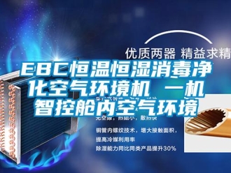 常见问题EBC恒温恒湿消毒净化空气环境机 一机智控舱内空气环境