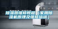 除湿器维修教程（家用除湿机原理及维修培训）
