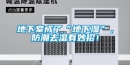 地下室成了“地下湿”，防潮去湿有妙招！