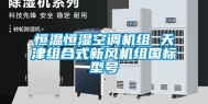 恒温恒湿空调机组 天津组合式新风机组国标型号