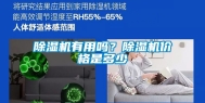 除湿机有用吗？除湿机价格是多少