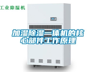 行业新闻加湿除湿一体机的核心部件工作原理