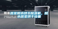蔬菜脱水烘干除湿机，脱水蔬菜烘干设备