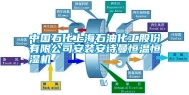 中国石化上海石油化工股份有限公司安装安诗曼恒温恒湿机