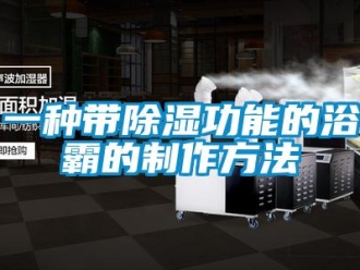 企业新闻一种带除湿功能的浴霸的制作方法