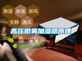 企业新闻高压微雾加湿器原理