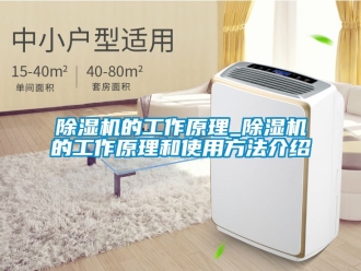 企业新闻除湿机的工作原理_除湿机的工作原理和使用方法介绍