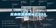 实木恒温酒柜W230A