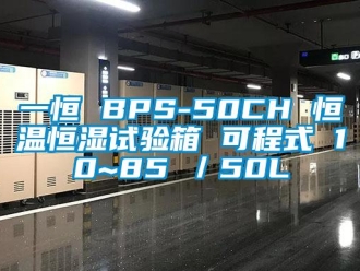 知识百科一恒 BPS-50CH 恒温恒湿试验箱 可程式 10~85℃／50L