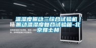 温湿度振动三综合试验机｜振动温湿度复合试验箱-北京雅士林
