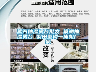 企业新闻蒸汽抽湿烫台批发 巢湖抽湿烫台 羽田整烫一体机厂家
