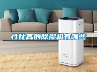 行业新闻性比高的除湿机有哪些